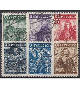 sterreich Nr. 557-562 gestempelt Befreiungskampf 1933