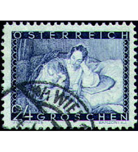 sterreich Nr. 597 gestempelt  Muttertag 1935