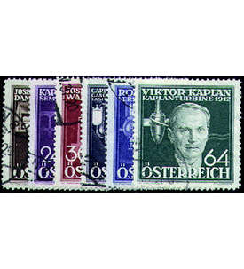sterreich Nr. 632-637 gestempelt sterreichische Erfinder 1936