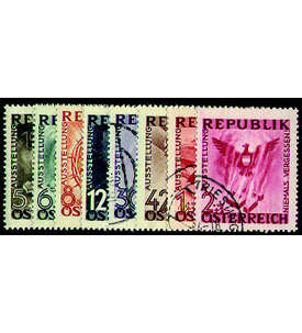 sterreich Nr. 776-783 gestem. Antifaschismus 1946