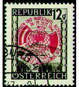 sterreich Nr. 784 gestempelt  Kongre 1946