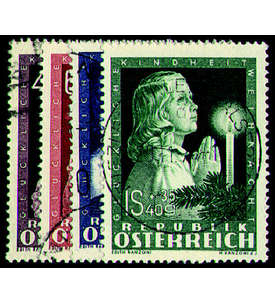 sterreich Nr. 929-932 gestempelt Glckliche Kindheit 1949