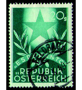sterreich Nr. 935 gestempelt  Esperanto 1949
