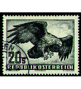 sterreich Nr. 968x gestempelt  Flugpost Adler 1952 grau