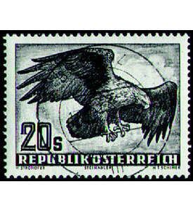sterreich Nr. 968y gestempelt  Flugpost Adler 1952 wei