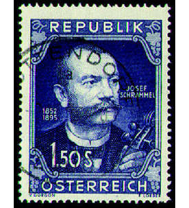 sterreich Nr. 970 gestempelt  Schrammel 1952