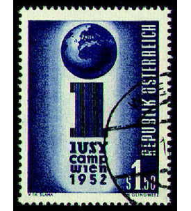sterreich Nr. 974 gestempelt  IUSY 1952