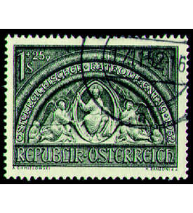 sterreich Nr. 977 gestempelt  Katholikentag Wien 1952