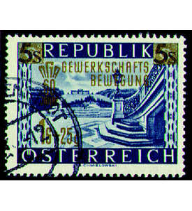 sterreich Nr. 983 gestempelt  Gewerkschaft 1953