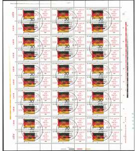 DDR ZD-Bogen Nr. 3001 30 Jahre Volksarmee 1988 gestempelt