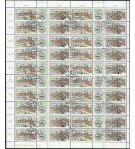 DDR ZD-Bogen Nr. 3030-3031 Briefmarkenausstellung 1986 gestempelt