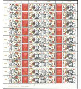 DDR ZD-Bogen Nr. 3086-3087 FDGB 1987 gestempelt