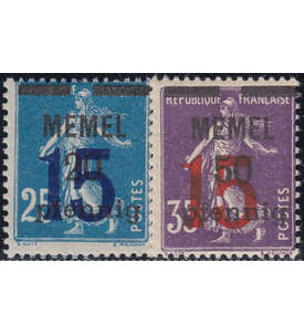 Memel Nr. 47-48 postfrisch**