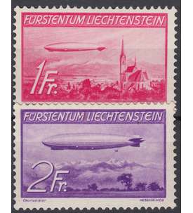   Liechtenstein Nr. 149-150 postfrisch Zeppeline 1936