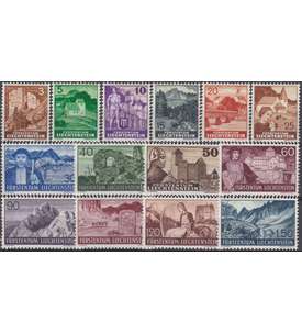 Liechtenstein Nr. 156-169 postfrisch ** Freimarken 1937