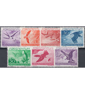 Liechtenstein Nr. 173-179 postfrisch **  Flugpost Vgel 1939