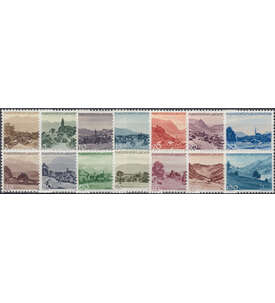 Liechtenstein Nr. 224-237 postfrisch ** Freimarken 1944