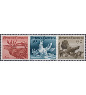 Liechtenstein Nr. 249-251 postfrisch ** Jagd 1946