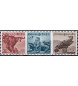 Liechtenstein Nr. 253-255 postfrisch ** Jagd 1947