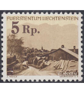 Liechtenstein Nr. 267 postfrisch **  Freimarke mit Aufdruck 1949