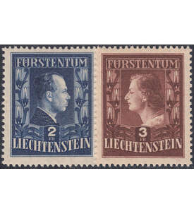 Liechtenstein Nr. 304-305B postfrisch **  Frstenpaar