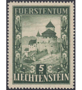 Liechtenstein Nr. 309 postfrisch **  Freimarke Burg Vaduz 1952