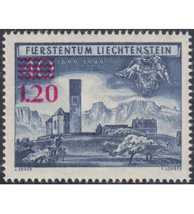 Liechtenstein Nr. 310 postfrisch **  Kirche mit Aufdruck