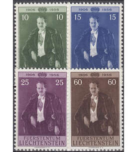 Liechtenstein Nr. 348-351 postfrisch ** Geburtstag Frst Franz Josef