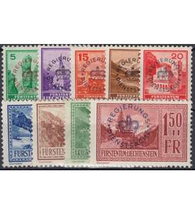Liechtenstein Nr. D 11-19      Dienstmarken  postfrisch **