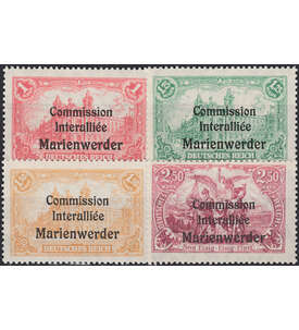 Marienwerder Nr. 26-29 postfrisch **