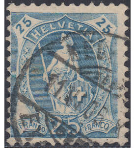 Schweiz Nr. 81 gestempelt Stehende Helvetia 1906