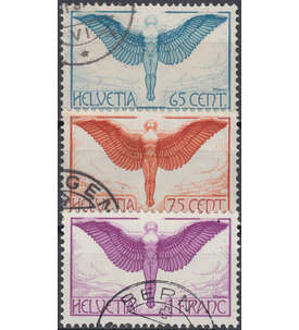 Schweiz Nr. 189x-191x gestemp. Flugpost 1924
