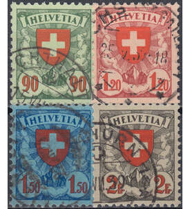 Schweiz Nr. 194-197 gestempelt Freimarken 1924