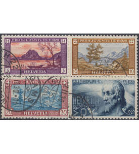 Schweiz Nr. 235-238 gestempelt Pro Juventute 1929