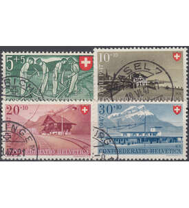 Schweiz Nr. 480-483 gestempelt Pro Patria 1947