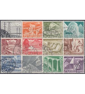 Schweiz Nr. 529-540 gestempelt Freimarken 1949