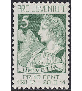 Schweiz Nr. 117 postfrisch     Pro Juventute 1913