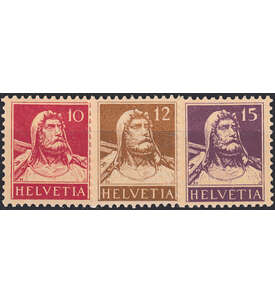 Schweiz Nr. 118-120 postfrisch Tell 1914