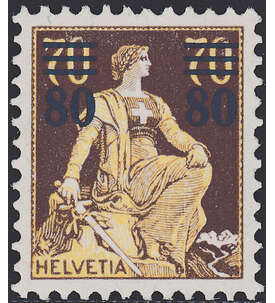 Schweiz Nr. 127 postfrisch     Aufdruck 1915