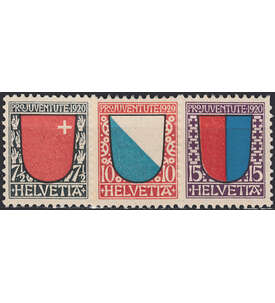 Schweiz Nr. 153-155 postfrisch Pro Juventute 1920
