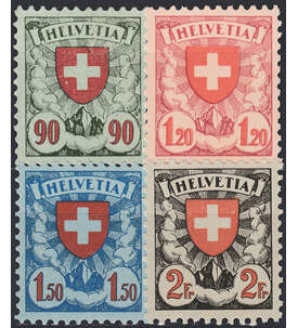 Schweiz Nr. 194-197 postfrisch Freimarken 1924