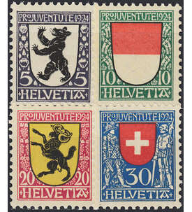 Schweiz Nr. 209-212 postfrisch Pro Juventute 1924