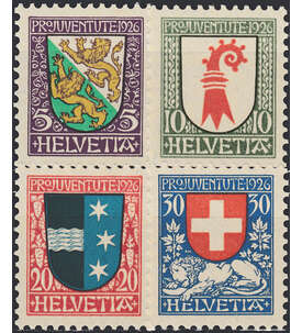 Schweiz Nr. 218-221 postfrisch Pro Juventute 1926