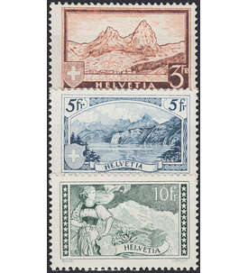 Schweiz Nr. 226-228 postfrisch Gebirgslandschaften 1928