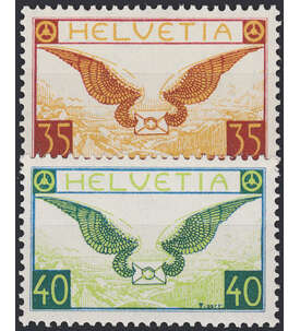 Schweiz Nr. 233z-234z postfrisch **  Flugpost 1929