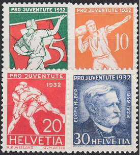 Schweiz Nr. 262-265 postfrisch Pro Juventute 1932