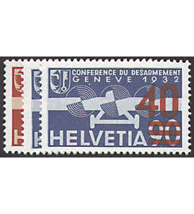 Schweiz Nr. 291-293 postfrisch Flugpost 1936