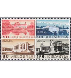 Schweiz Nr. 321-324 postfrisch Intern. Arbeitsamt 1938