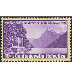 Schweiz Nr. 326 postfrisch     Pro Patria 1938