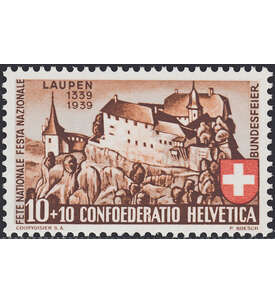 Schweiz Nr. 356 postfrisch     Pro Patria 1939